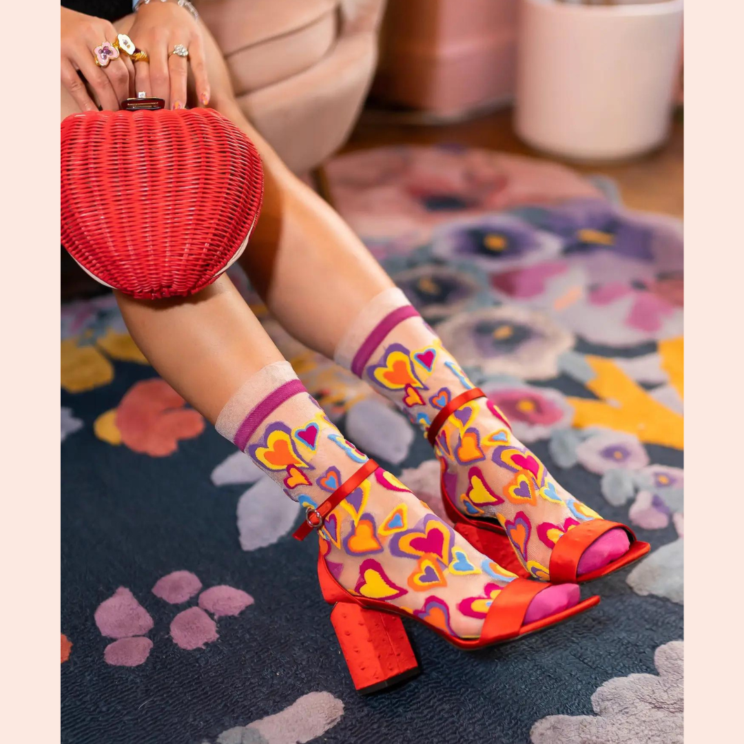 Prada socks sheer hotsell